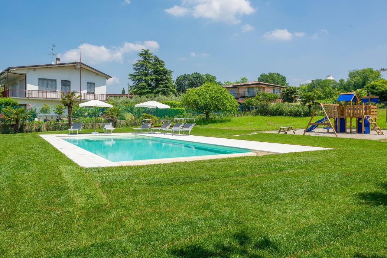 Villa Mattarana Lussuoso Appartamento Familiare Lazise Buitenkant foto